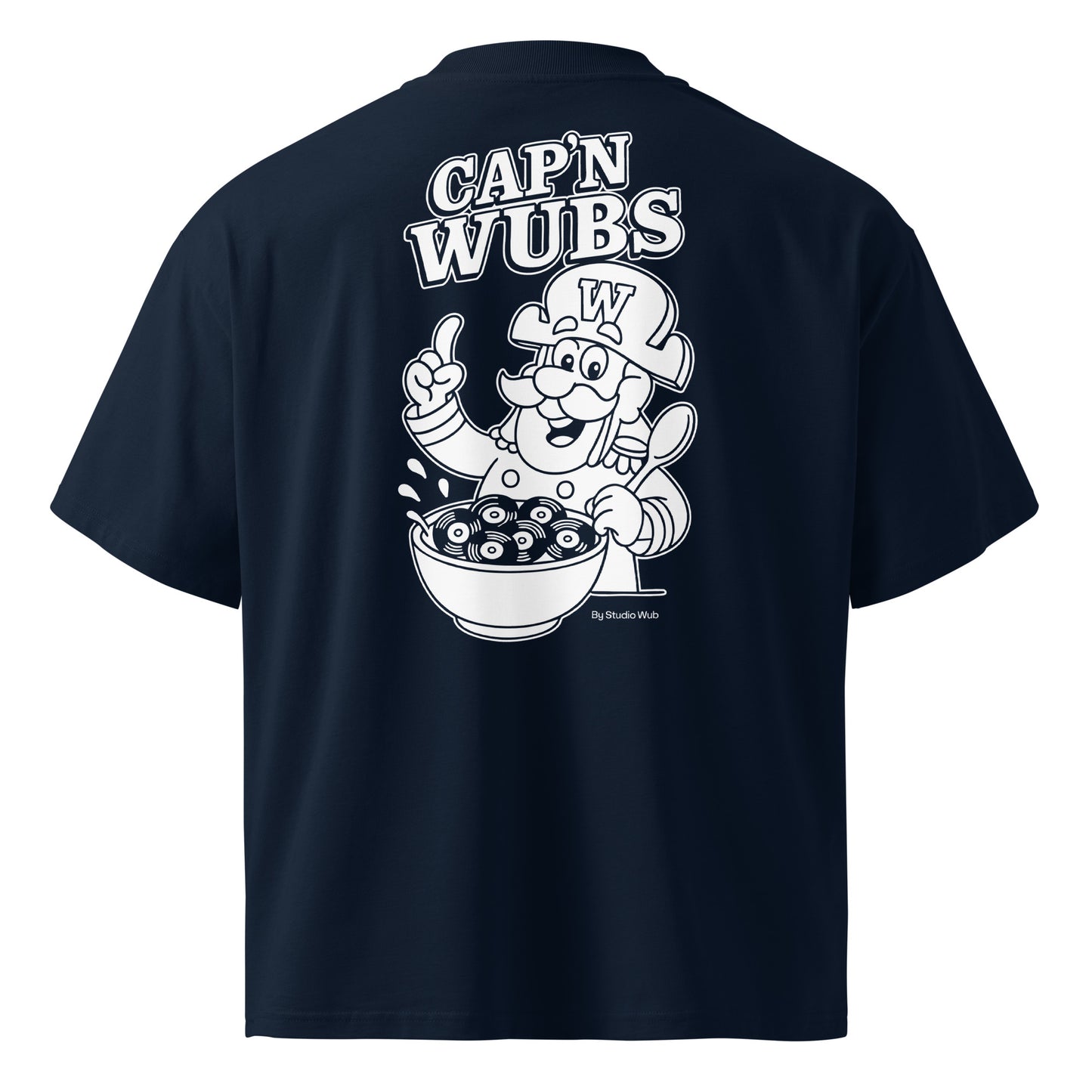 CAP'N WUBS - Oversized Tee (Black)