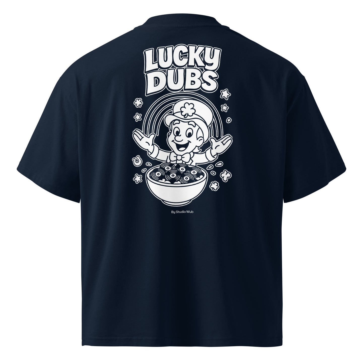Lucky Dubs - Oversized Tee (Black)
